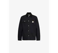Carhartt WIP Mens Carhartt WIP Michigan Patch-Pocket Loose-Fit Denim Coat Black / Black M