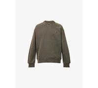Carhartt WIP Mens Carhartt WIP Nelson Faded Cotton-Jersey Sweatshirt Black XL