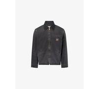 Carhartt WIP - OG Detroit Destroy Wash Black/Black - Jacket - black - S - 100% Organic Cotton S