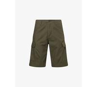 Carhartt - Comfortable and resistant cargo shorts - Regular Cargo Short Cypress Rinsed for Men - Size 34 US - Khaki Khaki 34 US