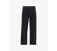 Carhartt WIP Mens Carhartt WIP Single Knee Straight-Leg Denim Trousers Black 30