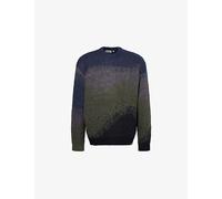 Carhartt WIP Mens Carhartt WIP Tinley Crewneck Alpaca Knitted Blend Jumper Tinley Stripe, Jupiter L