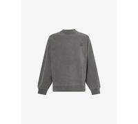 Carhartt WIP Mens Carhartt WIP Vista Crewneck Cotton-Jersey Sweatshirt Black S