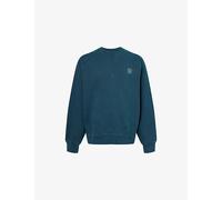 Carhartt WIP Mens Carhartt WIP Vista Crewneck Cotton-Jersey Sweatshirt Deep Lagoon M