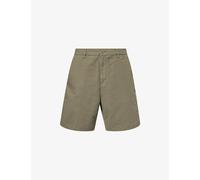 Carhartt WIP Mens Carhartt WIP Walter Patch-Pocket Cotton Shorts Leaf 2XL