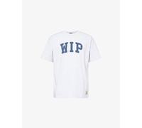 Carhartt WIP Mens Carhartt WIP Wip III Graphic Short-Sleeve Cotton-Jersey T-Shirt Ash Heather L