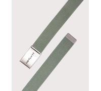 Carhartt WIP Mens Chrome Clip Belt - Colour: 1YFXX Park - Size: One Size
