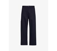 Carhartt Wip Mens Dark Vy Midland Relaxed-fit Wide-leg Cotton Trousers Xs
