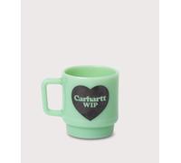 Carhartt WIP Mens Heart Glass Mug - Colour: 970XX Jade - Size: One Size