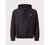 Carhartt WIP Mens Loose Fit American Script Hoodie - Colour: 89XX Black - Size: Small
