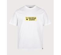 Carhartt WIP Mens Loose Fit Bumper Stickers T-Shirt - Colour: 02XX White - Size: Medium