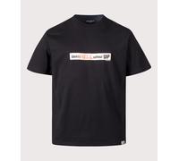 Carhartt WIP Mens Loose Fit Bumper Stickers T-Shirt - Colour: 89XX Black - Size: Medium
