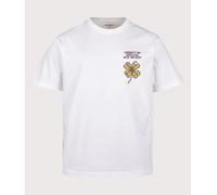 Carhartt WIP Mens Relaxed Fit Clover T-Shirt - Colour: 02XX White - Size: Large
