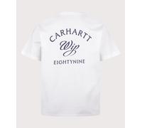 Carhartt WIP Mens Loose Fit Eightynine T-Shirt - Colour: 02XX White - Size: Small