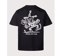 Carhartt WIP Mens Relaxed Fit Harlequin BBQ T-Shirt - Colour: 89XX Black - Size: Large