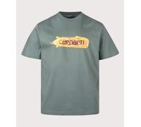 Carhartt WIP Mens Loose Fit Hot Cob T-Shirt - Colour: 3GDXX Velvet Green - Size: Large