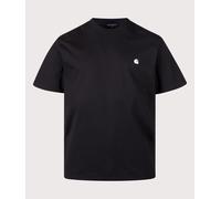 Carhartt WIP Mens Loose Fit Madison T-Shirt - Colour: 0D2XX Black/White - Size: Medium