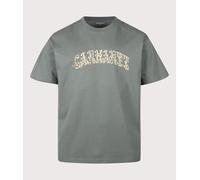Carhartt WIP Mens Loose Fit Monogram T-Shirt - Colour: 3GDXX Velvet Green - Size: Small