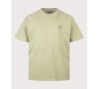 Carhartt WIP Mens Loose Fit Nelson T-Shirt ( fits big to size ) - Colour: 3IEGD Gentle Green - Size: Small