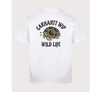 Carhartt WIP Mens Loose Fit Wild Life T-Shirt - Colour: 02XX White - Size: Small