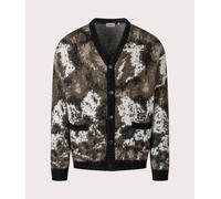 Carhartt WIP Mens Merton Cardigan - Colour: 38XXX Wild Dog Jacquard - Size: Medium Medium