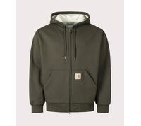 Carhartt WIP Mens Oversized Active Zip Through Hoodie - Colour: 4906 Olive - Size: Medium