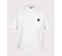Carhartt WIP Mens Oversized Fit OG Pocket T-Shirt - Colour: 02XX White - Size: Medium