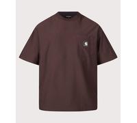 Carhartt WIP Mens Oversized Fit OG Pocket T-Shirt - Colour: 33HXX Palisander - Size: Small
