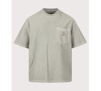 Carhartt WIP Mens Oversized Fit Pocket T-Shirt - Colour: 3RFGD Shady Green - Size: Small