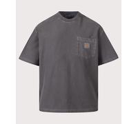 Carhartt WIP Mens Oversized Fit Pocket T-Shirt - Colour: 89GD Black - Size: Medium