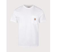 Short Sleeve Pocket T Shirt White, Large