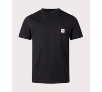 Short Sleeve Pocket T Shirt Black, Small