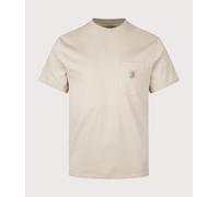 Carhartt WIP Mens Pocket T-Shirt - Colour: G1XX Wall - Size: Small Small