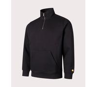 Carhartt WIP Men's Quarter Zip Chase Sweatshirt - Black - Size: Regular/36