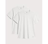 Carhartt WIP Mens Regular Fit 2 Pack Crew Neck T-Shirt - Colour: 1FWXX Ash Heather/Ash Heather - Size: Small