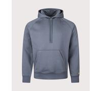 Carhartt WIP Mens Chase Hoodie - Colour: 3LPXX Cozy Blue/Gold - Size: Medium