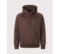 Carhartt WIP Mens Regular Fit Chase Hoodie - Colour: 3XEXX Palisander/Gold - Size: Medium
