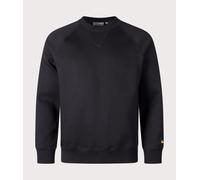 Carhartt WIP Mens Regular Fit Chase Sweatshirt - Colour: 00FXX Black/Gold - Size: Medium