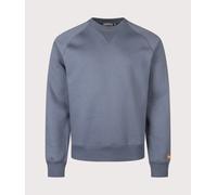 Carhartt WIP Mens Regular Fit Chase Sweatshirt - Colour: 3XFXX Icesheet/Gold - Size: Medium