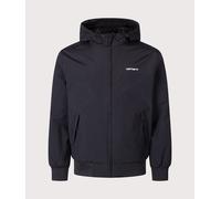 Carhartt WIP - Fleece-lined jacket - Hooded Sail Jacket Black / White for Men - Size M Black M