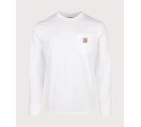 Carhartt WIP Pocket Long Sleeve T-Shirt white M