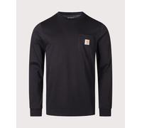 Carhartt WIP - Pocket Black - Longsleeve - black - S - 100% Cotton S