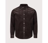 Carhartt WIP - Corduroy shirt - L/S Madison Cord Shirt Tobacco for Men - Size M - Brown Brown M
