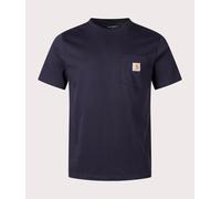 Carhartt WIP Mens Regular Fit Pocket T-Shirt - Colour: 1CXX Dark Navy - Size: Medium