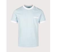 Carhartt WIP Mens Regular Fit Ringer T-Shirt - Colour: 3QEXX Icaria/White/White - Size: Large