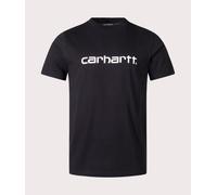 Carhartt WIP Mens Regular Fit Script T-Shirt - Colour: 0D2XX Black/White - Size: Large