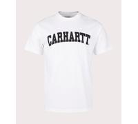 Carhartt WIP Mens University T-Shirt - Colour: 00AXX White/Black - Size: Large