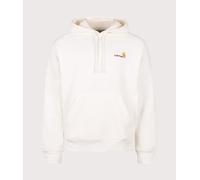 Carhartt WIP Mens Relaxed Fit American Script Hoodie - Colour: D6XX Wax - Size: Medium Medium