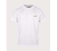 Carhartt WIP American Script T-Shirt (White - M) - Size M