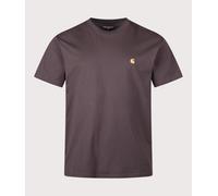 Carhartt WIP Mens Relaxed Fit Chase T-Shirt - Colour: 3LNXX Shale/Gold - Size: Medium